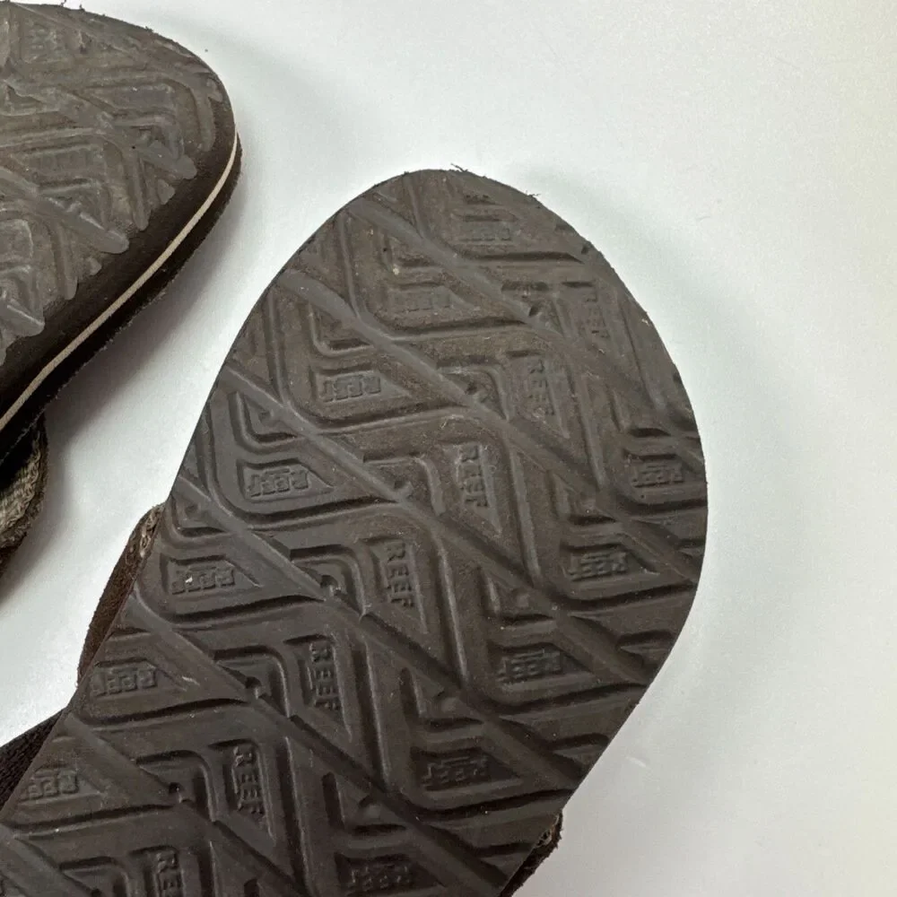 Reef Toddler Brown Flip Flop Sandles Sz 7/8